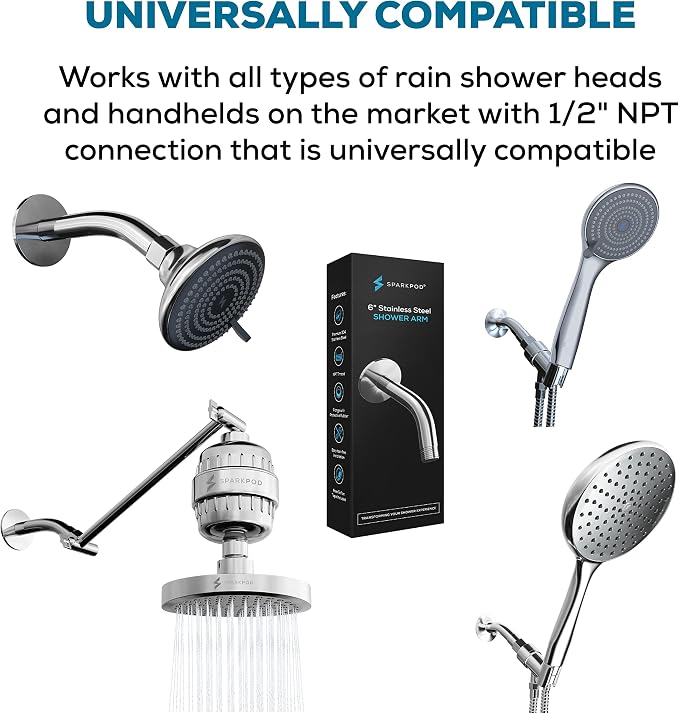 SparkPod 6 Inch Shower Arm - Image 5