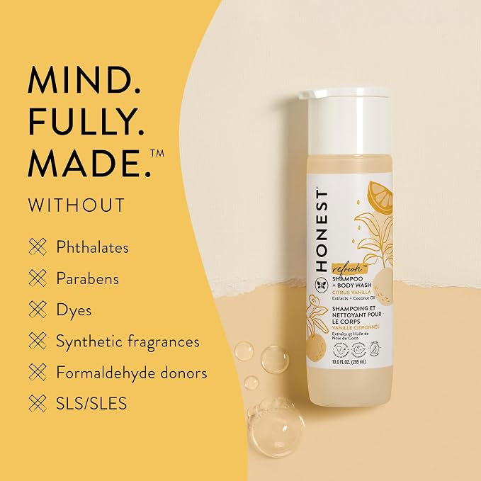 The Honest Company 2-in-1 Cleansing Shampoo Body Wash Gentle - Image 5