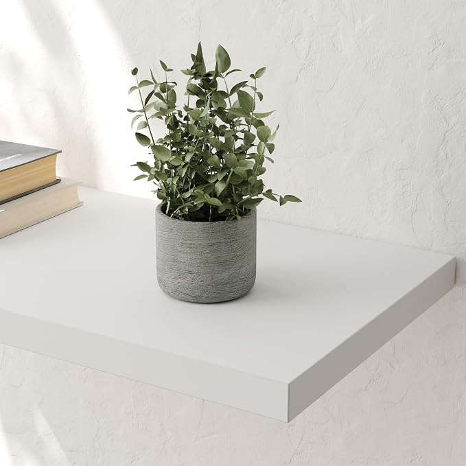 Wall Shelf Set of 1, Wooden Floating Wall Shelf - Image 2