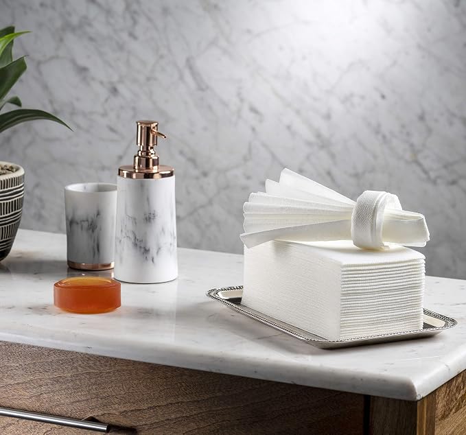 Disposable Linen-Feel Guest Towels - Image 2