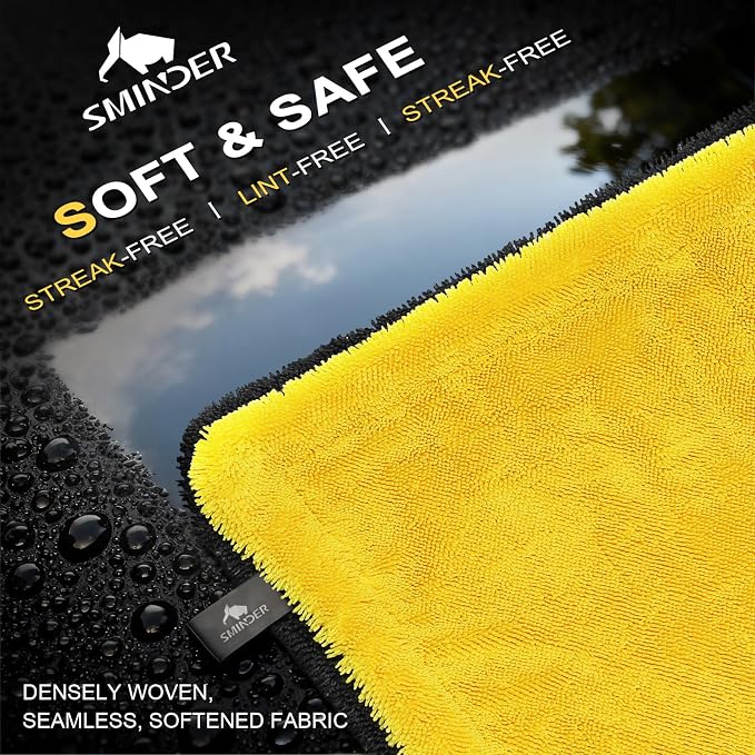 1400 GSM Car Drying Towels – Microfiber Towels - Image 5