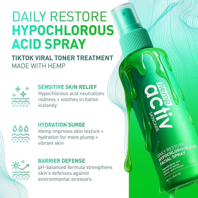Hypochlorous Acid Spray for Face & Skin – Post-Workout Gentle HOCL Facial - Image 2