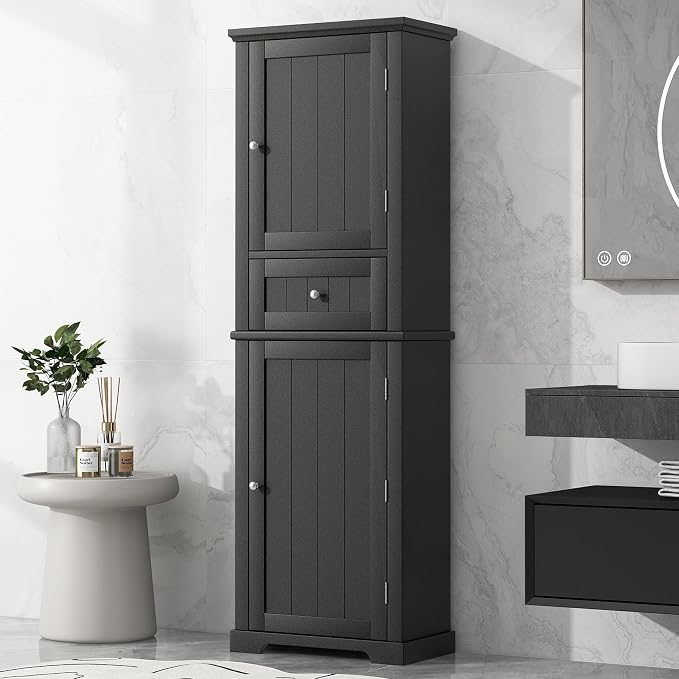 Tall Narrow Storage Cabinet - Image 3