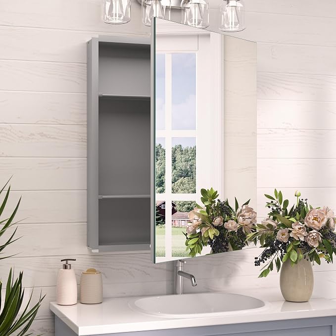 TokeShimi 20.1x26.1 Recessed Medicine Cabinet by RefinedBathroomAccessories