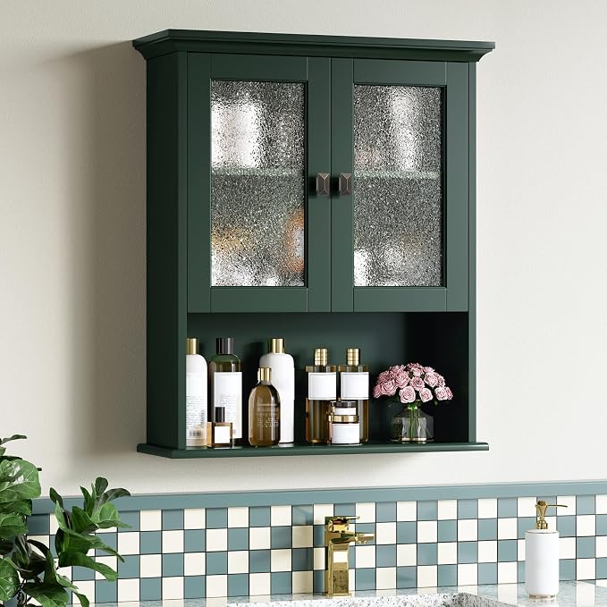 Bathroom Cabinet Wall Mount, Medicine Cabinet Over Toilet Storage Cabinet by Baztin