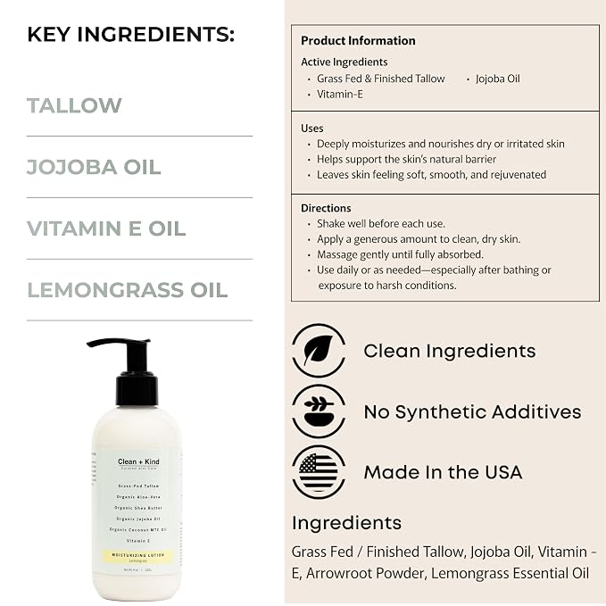 Daily Moisturizing Lotion – Tallow Body Lotion - Image 8