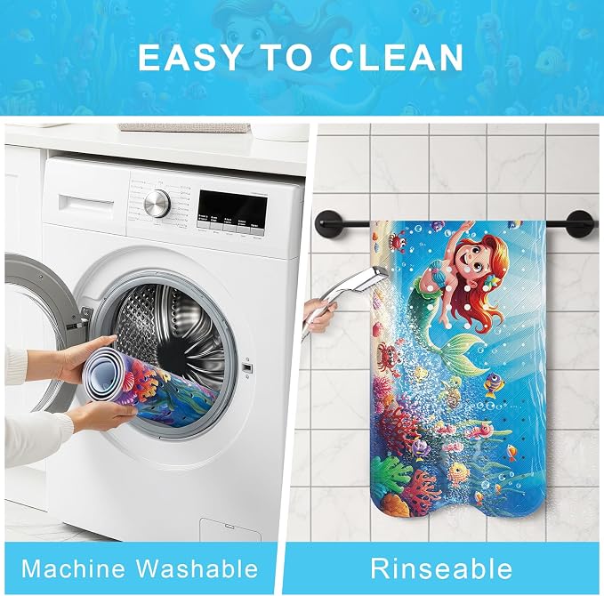 Upgrade Cartoon Baby Bath Mat Non Slip - Image 4