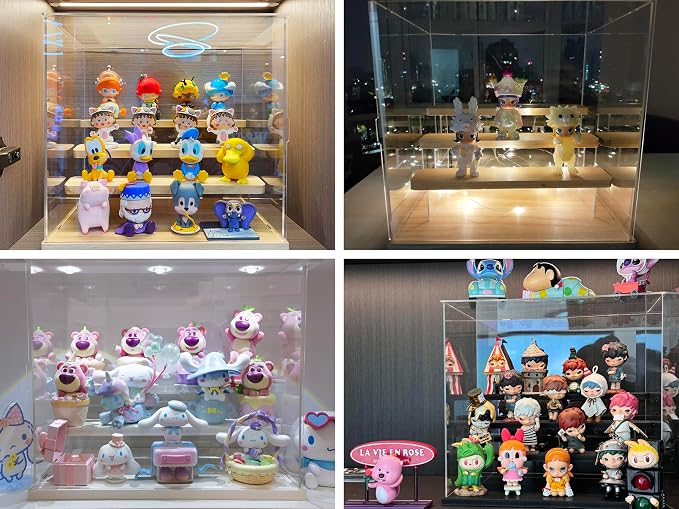 Choowin 4 Tier Clear Acrylic Display Case - Image 4