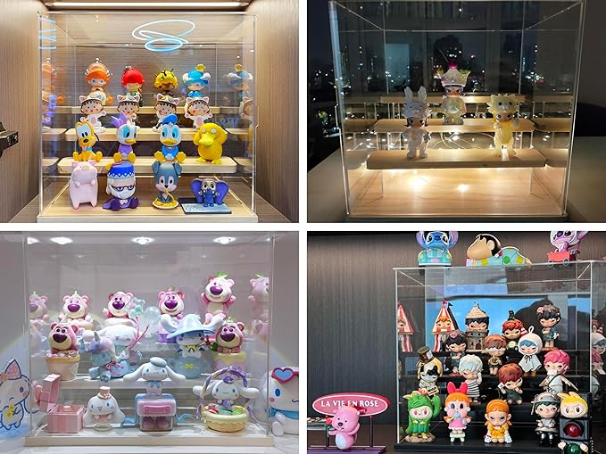 Choowin 4 Tier Clear Acrylic Display Case - Image 4