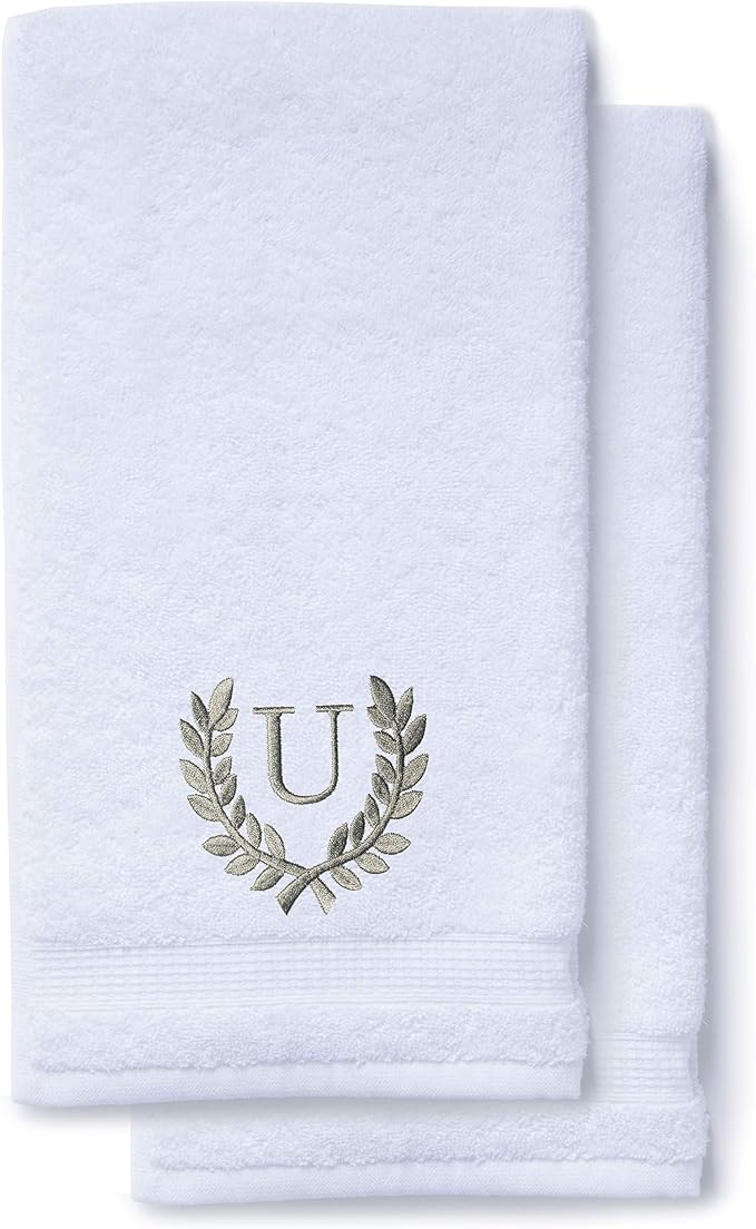 Decorative and Monogrammed Hand Towels by Turquaz