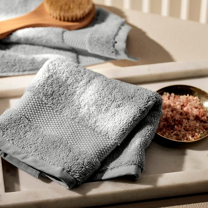 BOLL & BRANCH Plush Bath Towel Set - Image 6