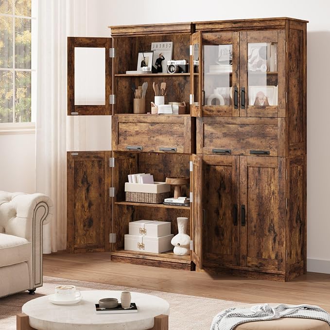 GAOMON 67" Tall Bathroom Cabinet - Image 8