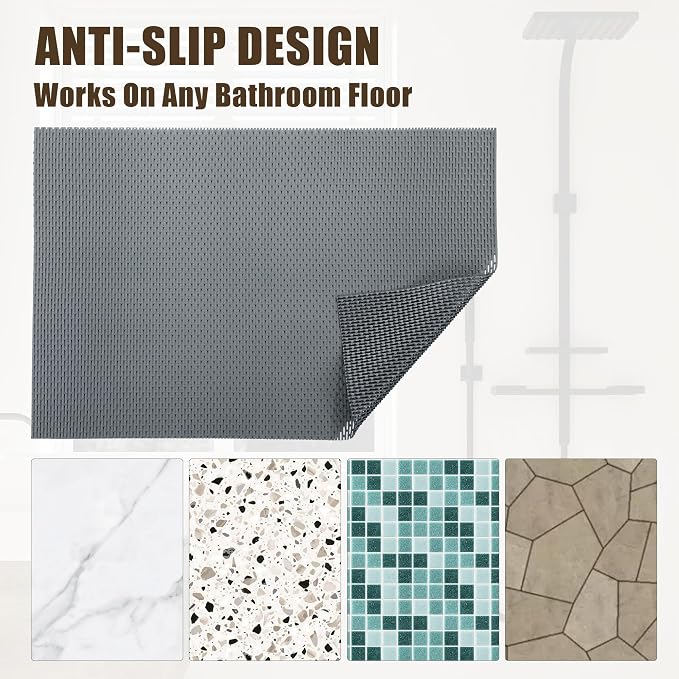 HOMBYS 35 x 24 Extra Large Shower Mat - Image 6