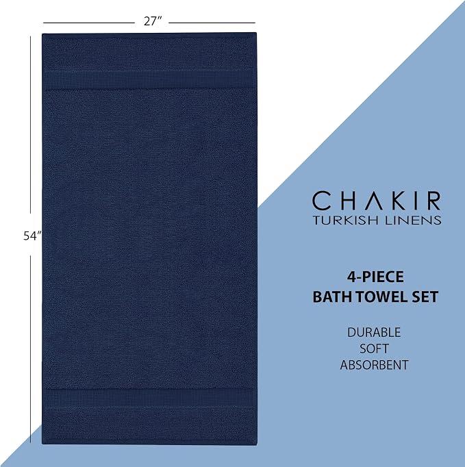 Chakir Turkish Linens | Hotel & Spa Quality 100% Cotton Premium Turkish Towels - Image 6