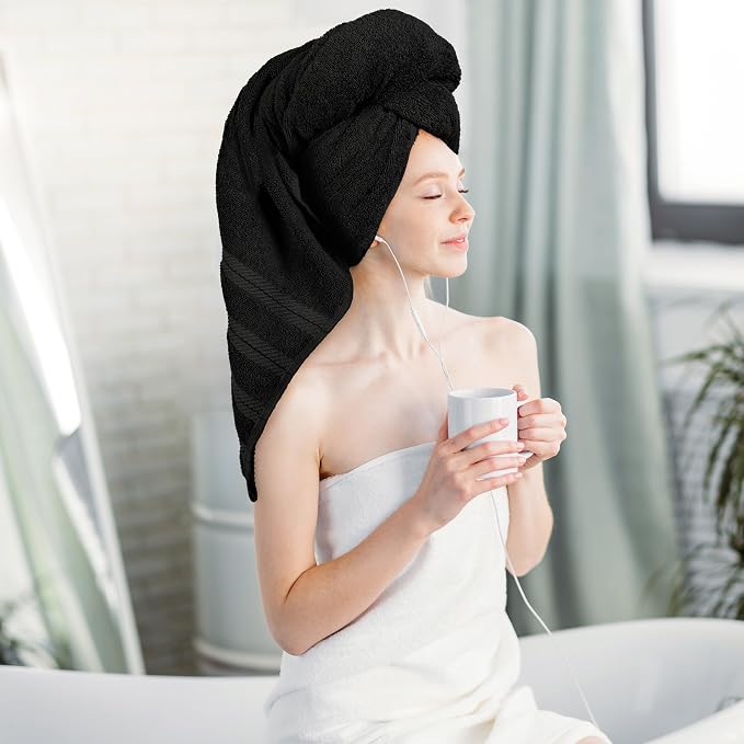 Utopia Towels 4 Pack Premium Extra Large Bath Towels Set, 100% Ring Spun Cotton - Image 2