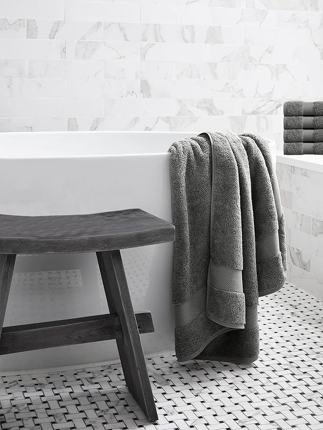 Delara Organic Cotton Luxuriously Plush Bath Towel | GOTS & OEKO-TEX Certified - Image 2