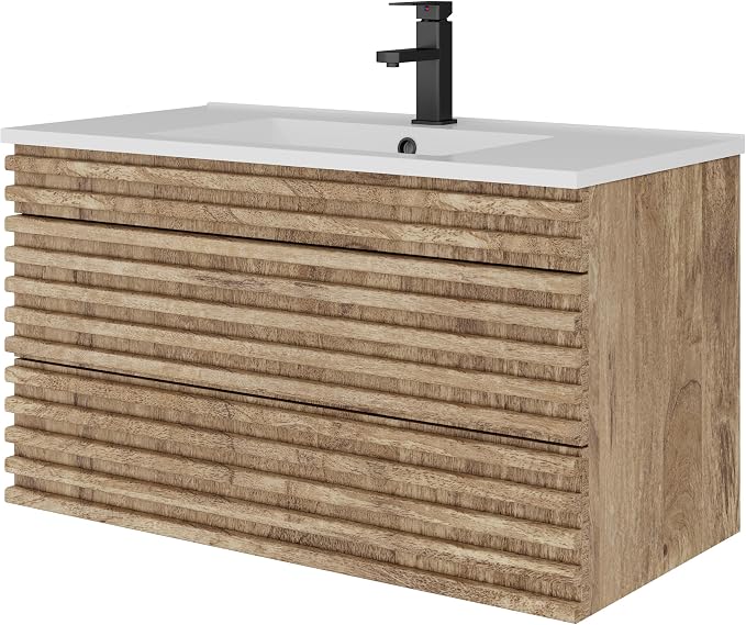 LUCKWIND 36" Floating Bathroom Vanity - Image 7