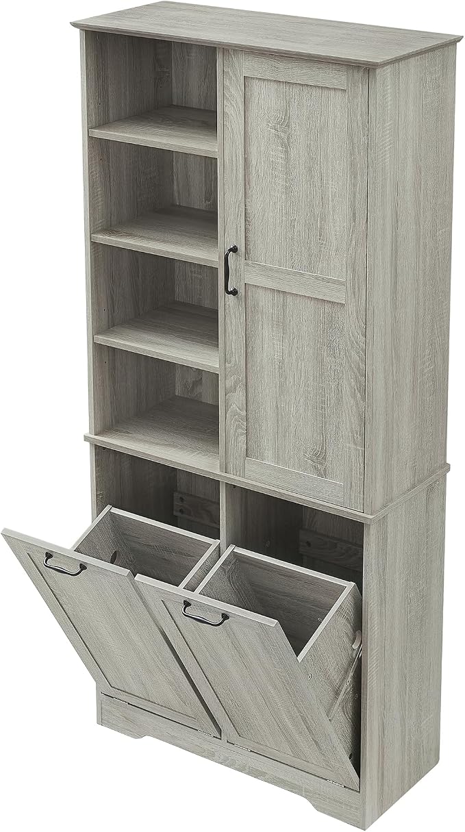 Favfurish 68" Tall Bathroom Storage Cabinet - Image 7