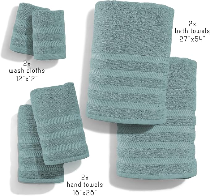 Hearth & Harbor Bath Towels for Bathroom - Image 4
