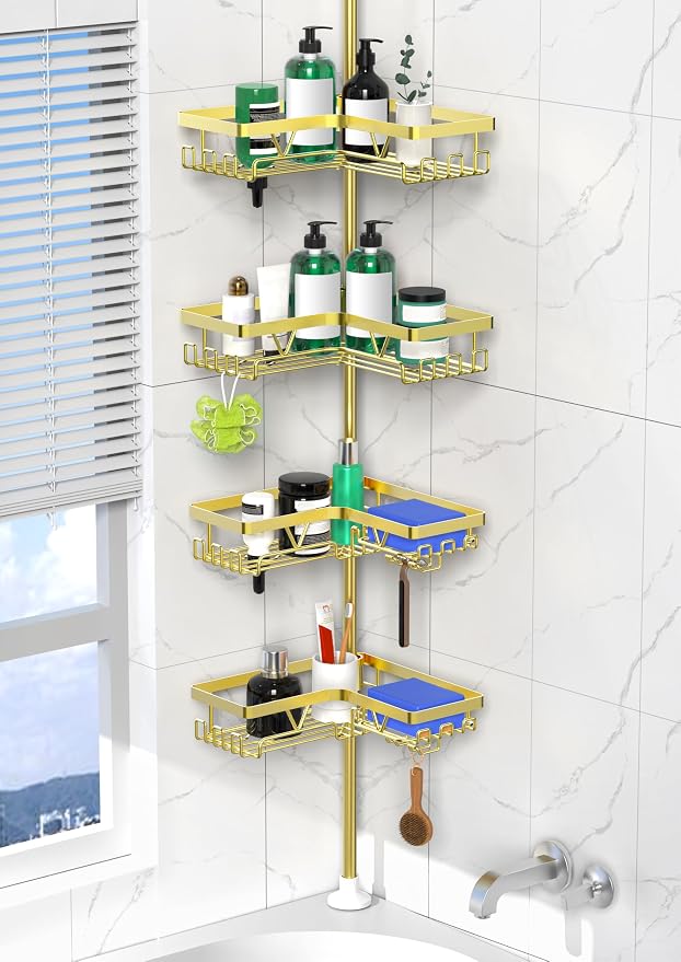 Shower Caddy Tension Pole by DAOYA