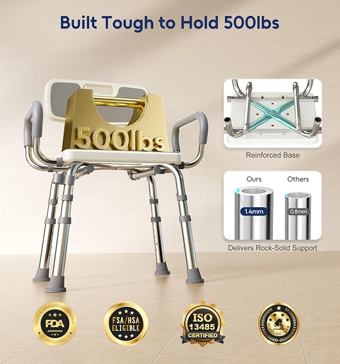 FSA & HSA Eligible Shower Chair - Image 2