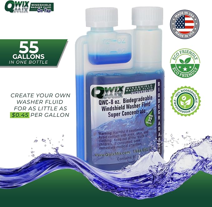 Windshield Washer Fluid Concentrate, 1 Bottle Makes 32 Gallons, 1/4 oz. Makes 1 - Image 3