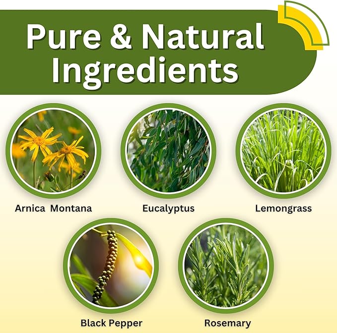 Relief Arnica Massage Oil for Massage Therapy | for Sports & Athletic | All - Image 8
