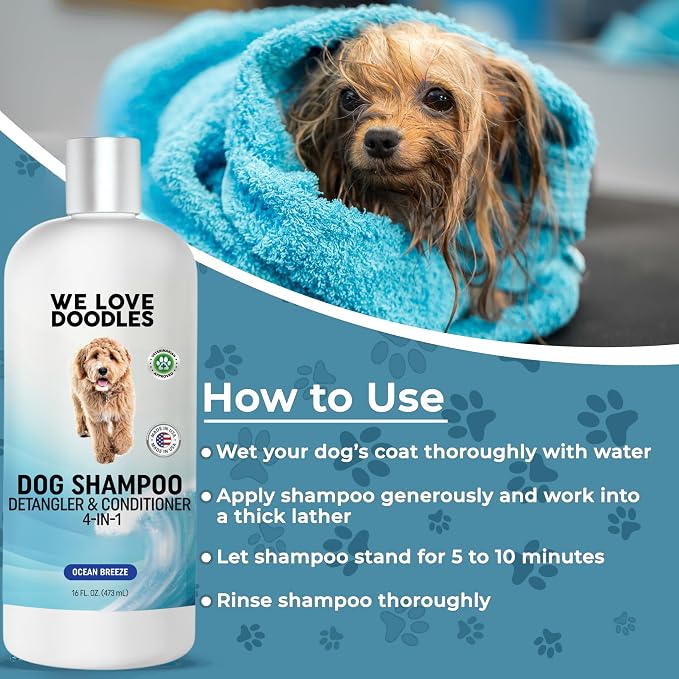 Dog Shampoo, Conditioner & Detangler - Image 5