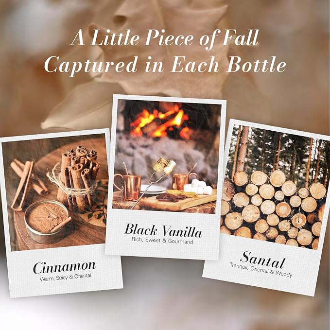 JCLOUD Fall Essential Oils for Diffusers for Home, Autumn Scented Fragrance - Image 3