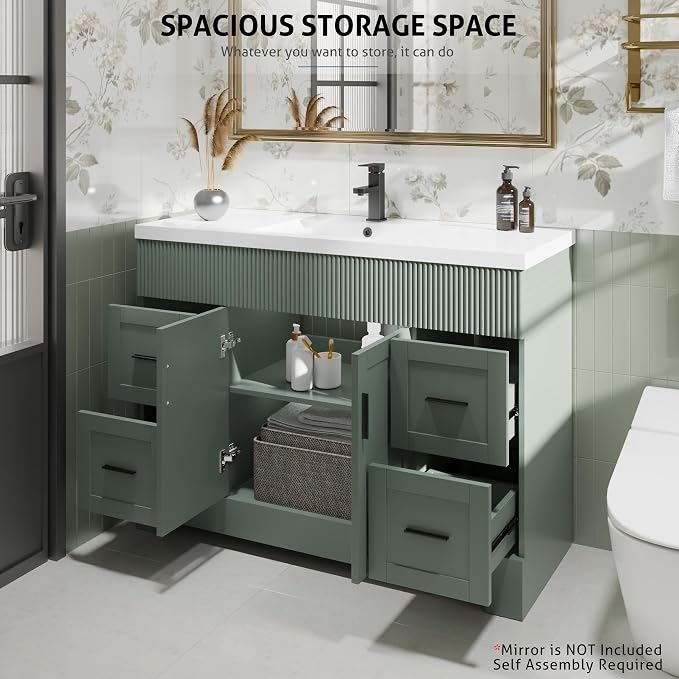 eclife 48" Bathroom Vanities Sink Combo - Image 5