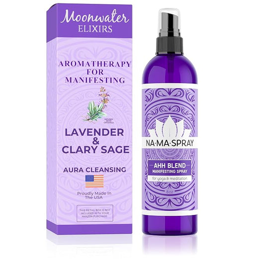 Lavender & Clary Sage Aromatherapy Spray by MoonwaterElixirs
