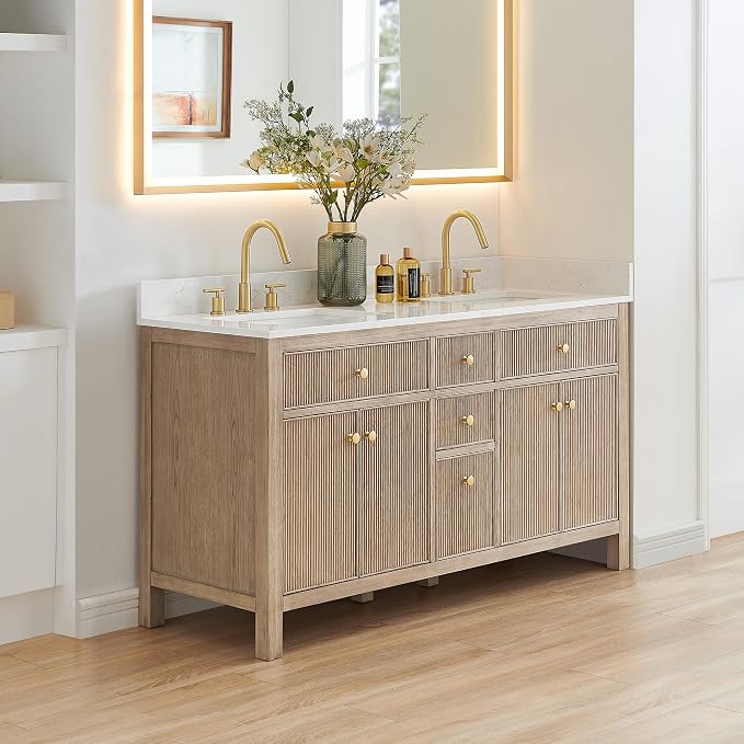 ALTAIR 60 in Bathroom Vanities Double Sink Vanity - Image 3