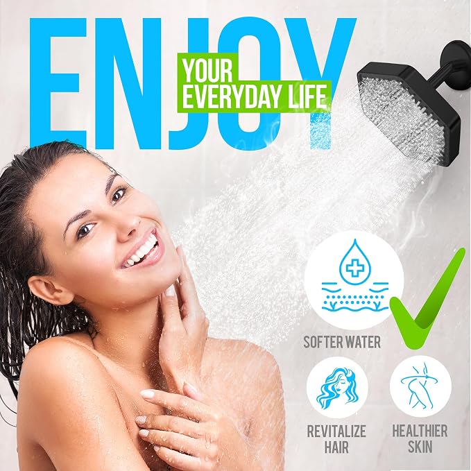 AquaHomeGroup Luxury Filtered Shower Head Set - Image 6