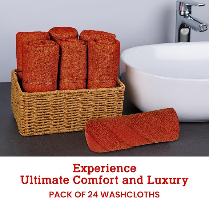 Casa Lino Face Towels & Body Wash Cloths - Image 2
