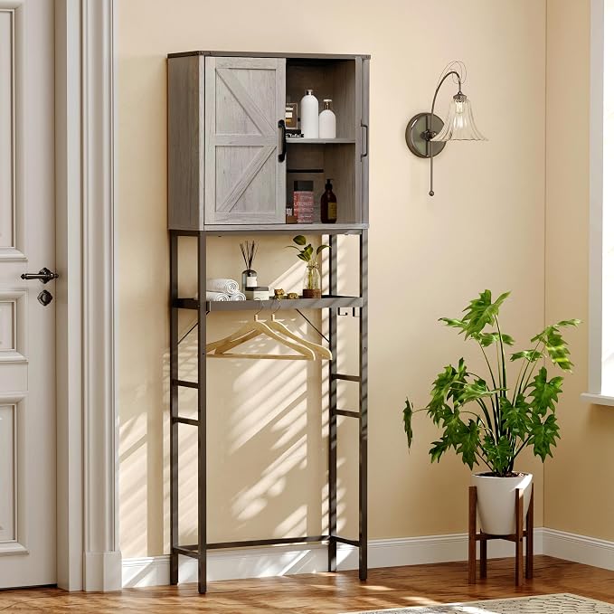 Over The Toilet Storage Cabinet, Bathroom Above Toilet Cabinet Organizer - Image 3