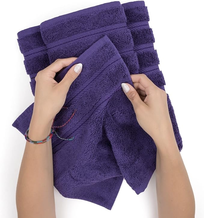 American Soft Linen Premium 3 Piece Towel Set, 1 Bath Towel 1 Hand Towel 1 - Image 6