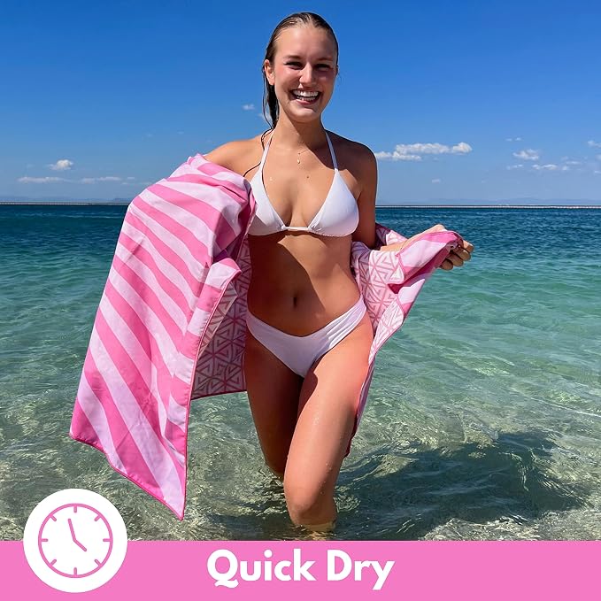 ECCOSOPHY Microfiber Beach Towel - Image 7