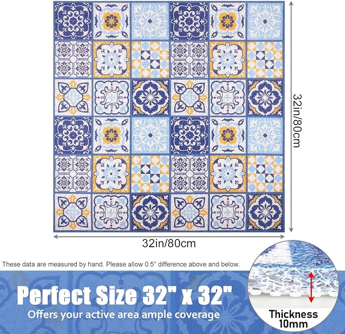 Non Slip Shower Mat, Soft Comfortable Shower Floor Mat - Image 6