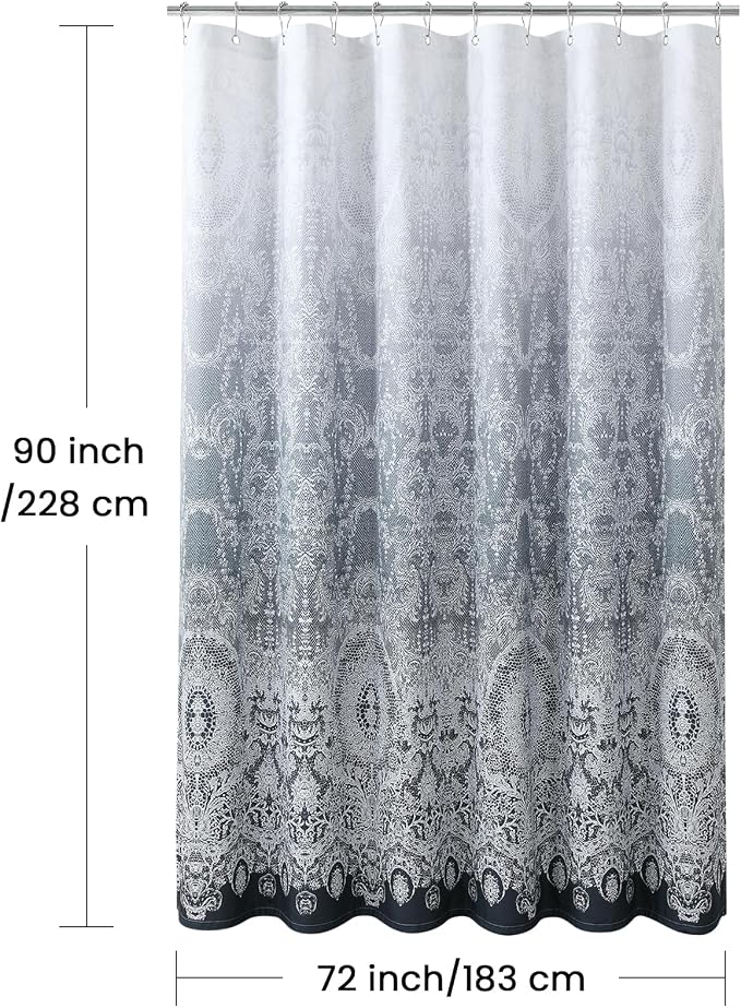 90 Inch Extra Long Shower Curtain - Image 6