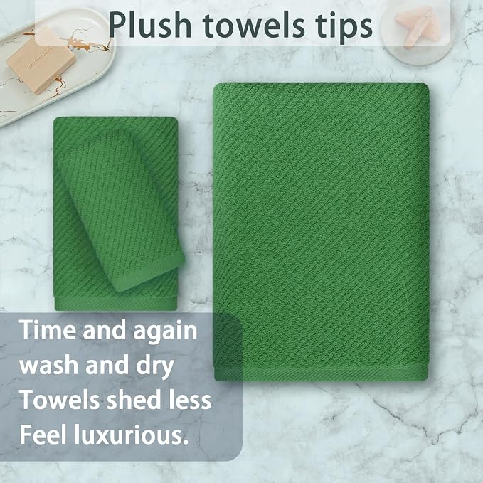 VOOVA & MOVAS 3 Piece Towel Set - Image 4