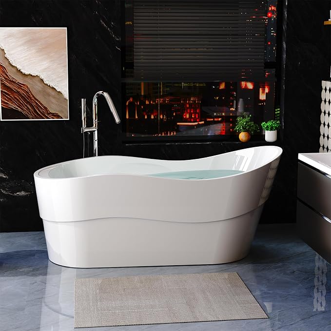 Empava Bathtub, Acrylic Free Standing Tub by Empava