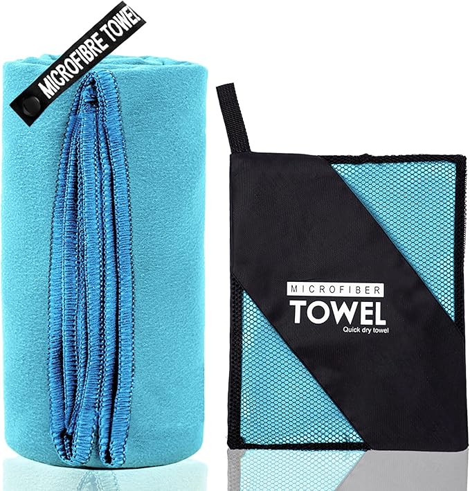 Microfiber Travel Towel, Soft Lightweight Quick Dry Towel, Super Absorbent - Image 2