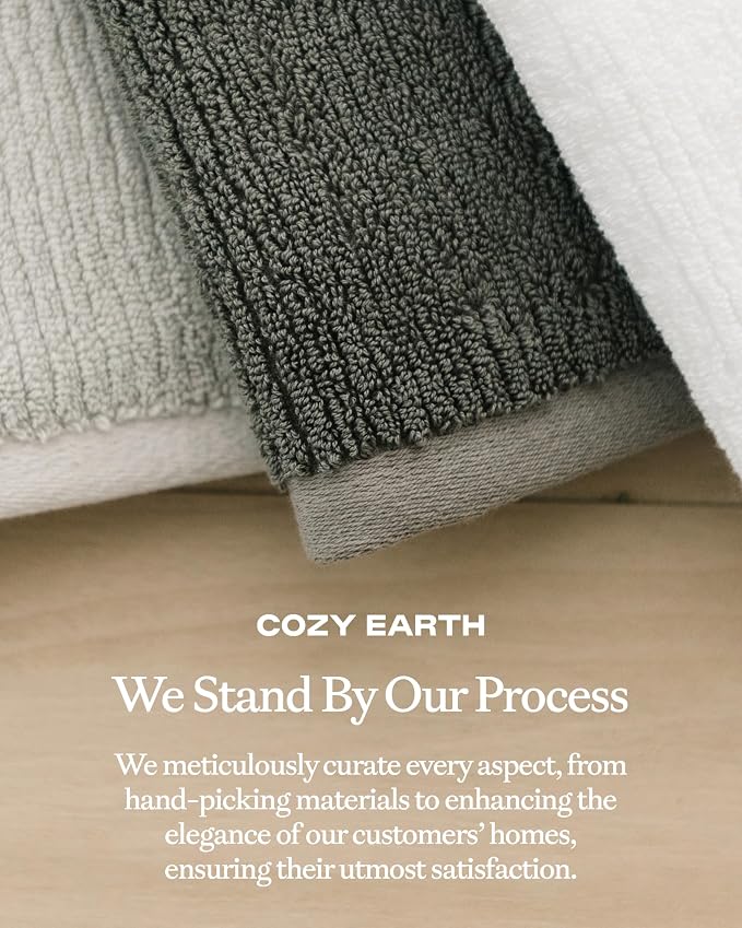 Cozy Earth Ribbed Washcloth Set - Image 6