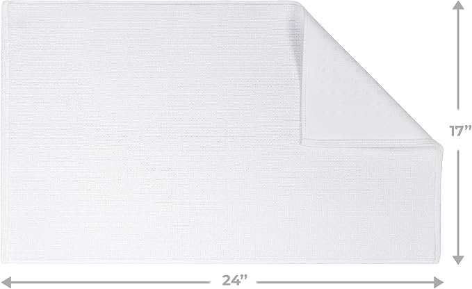 Cotton Paradise 100% Cotton Non Slip Bath Mats - Image 3
