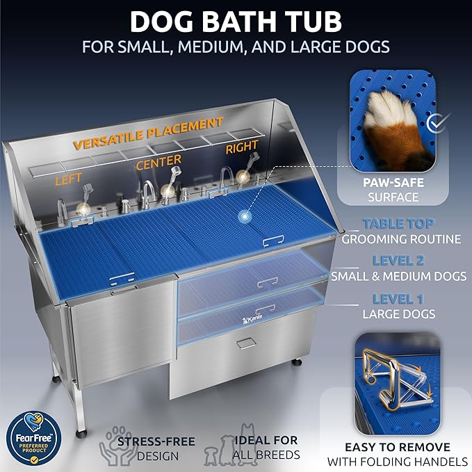 KANIS Professional Dog Washing Station - Image 6