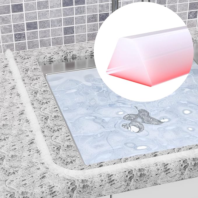98 Inch Collapsible Shower Water Dam, Shower Threshold Water Dam Shower Barrier - Image 5