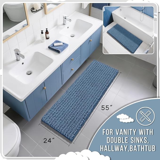 Yimobra Bathroom Runner Rug 55x24 Inch - Image 2