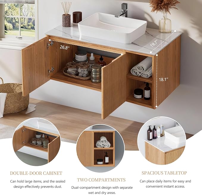 36" Floating Bathroom Vanity - Image 3