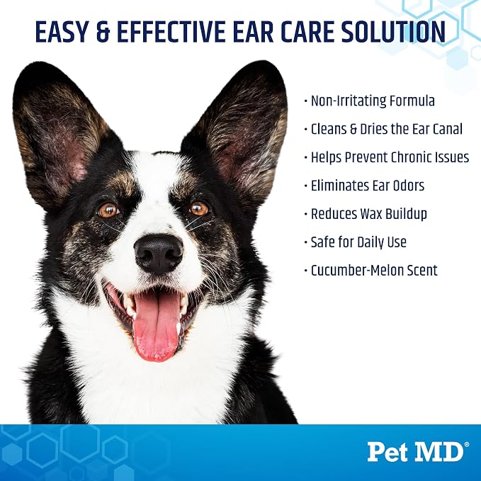 Pet MD Cat and Dog Ear Cleaner Wipes - Image 3