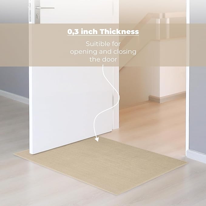 Cotton Paradise 100% Cotton Non Slip Bath Mats - Image 4